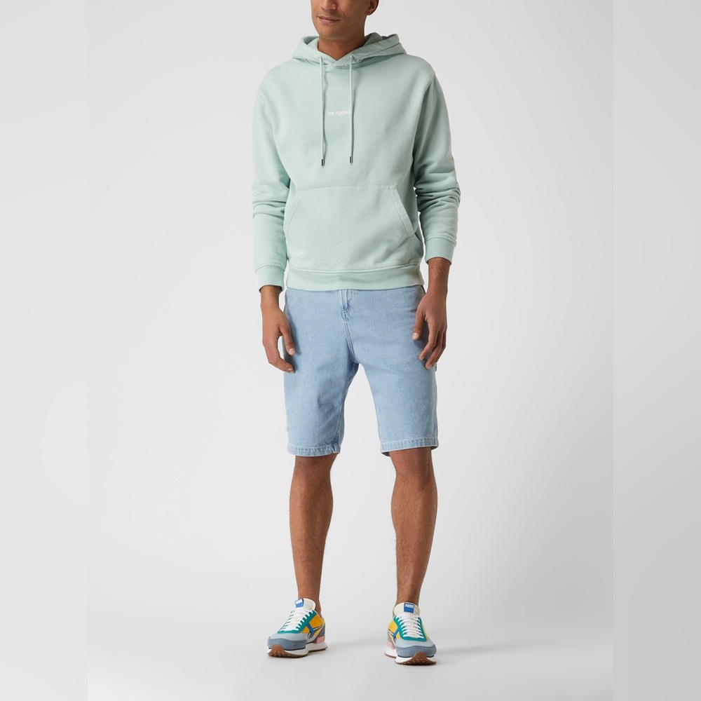NWT  $220 The Kooples Sweatshirt Hoodies Mint green Small S Cotton HSWE24072K